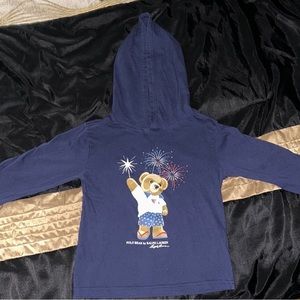 Kids Polo Hooded Tshirt